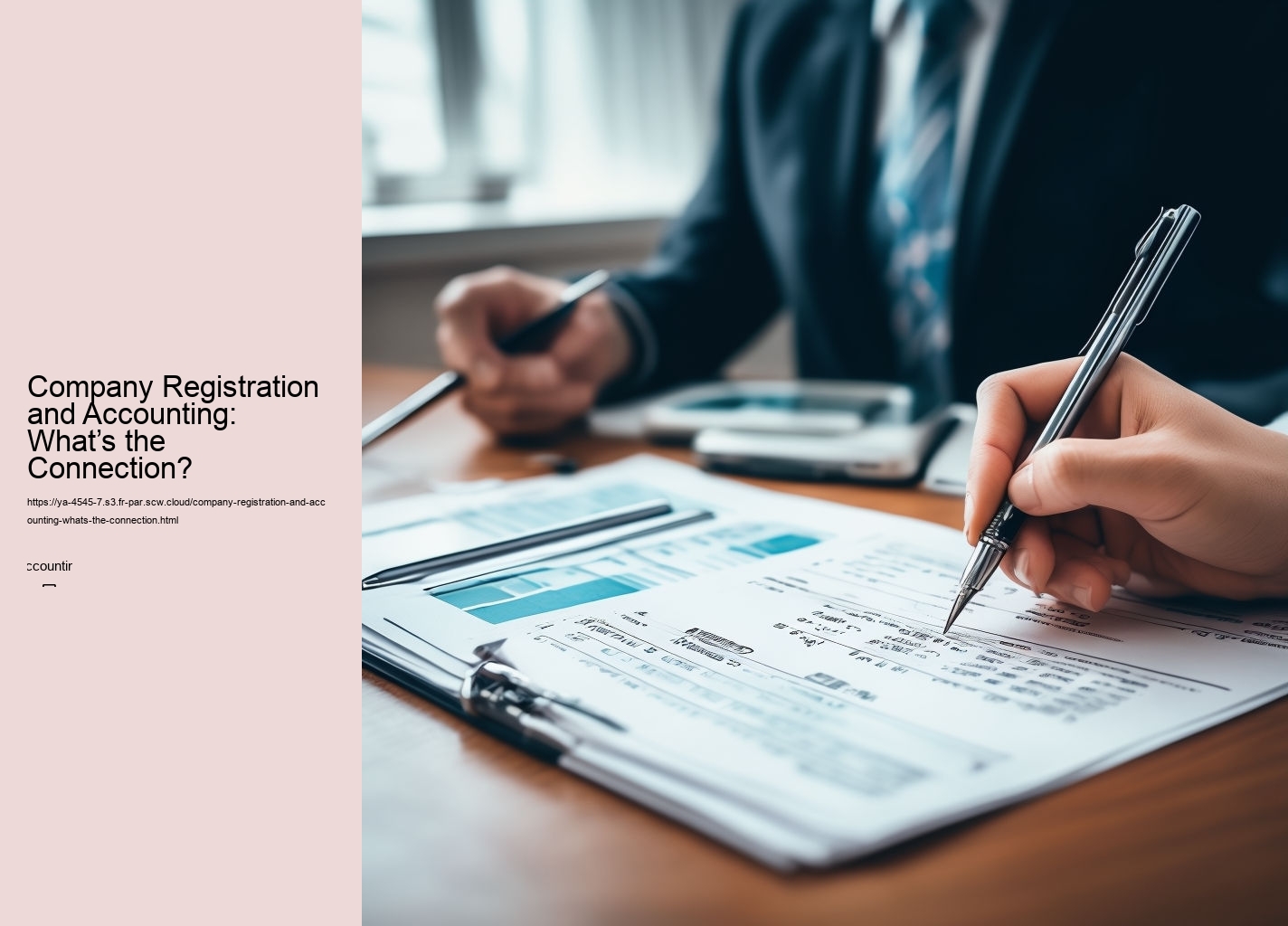 Company Registration and Accounting: What’s the Connection?